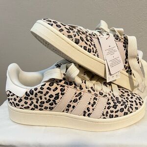 NWT Adidas Campus 00’s Leopard